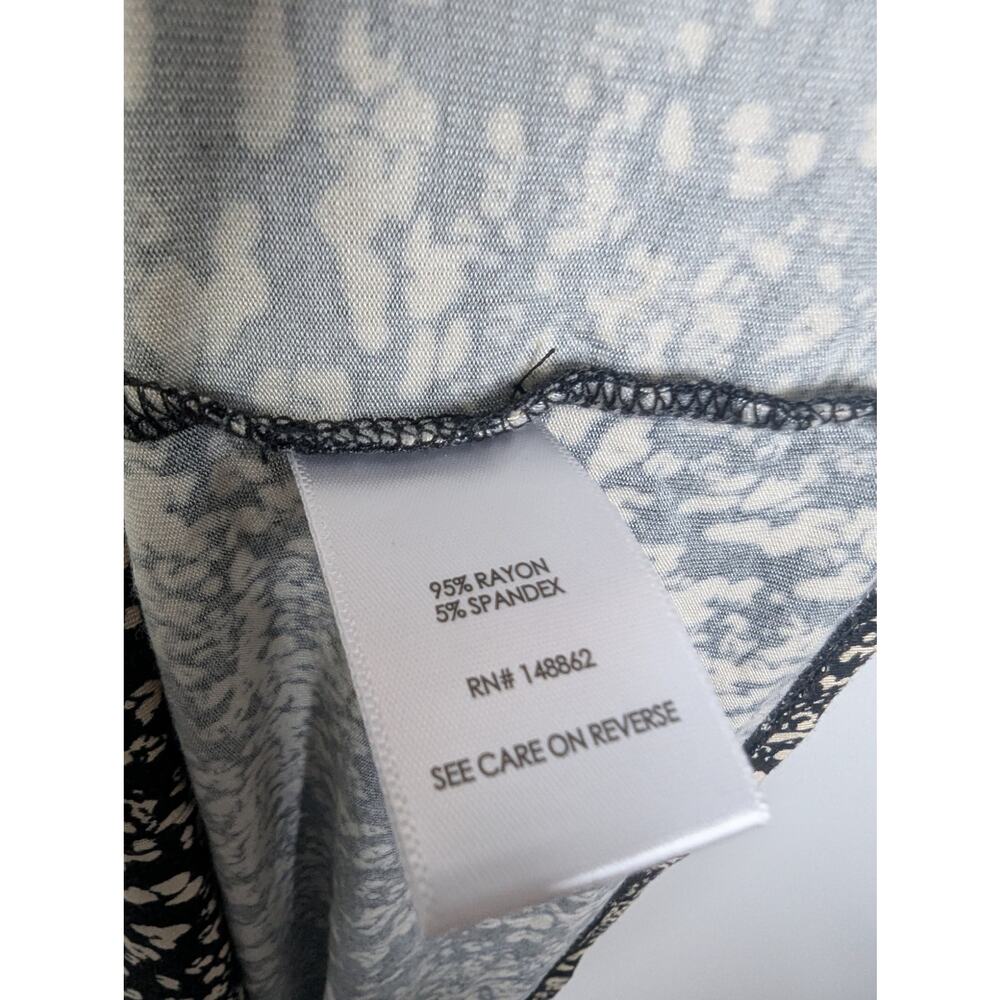 Torrid Leopard Print Super Soft Shirred Button Fr… - image 7